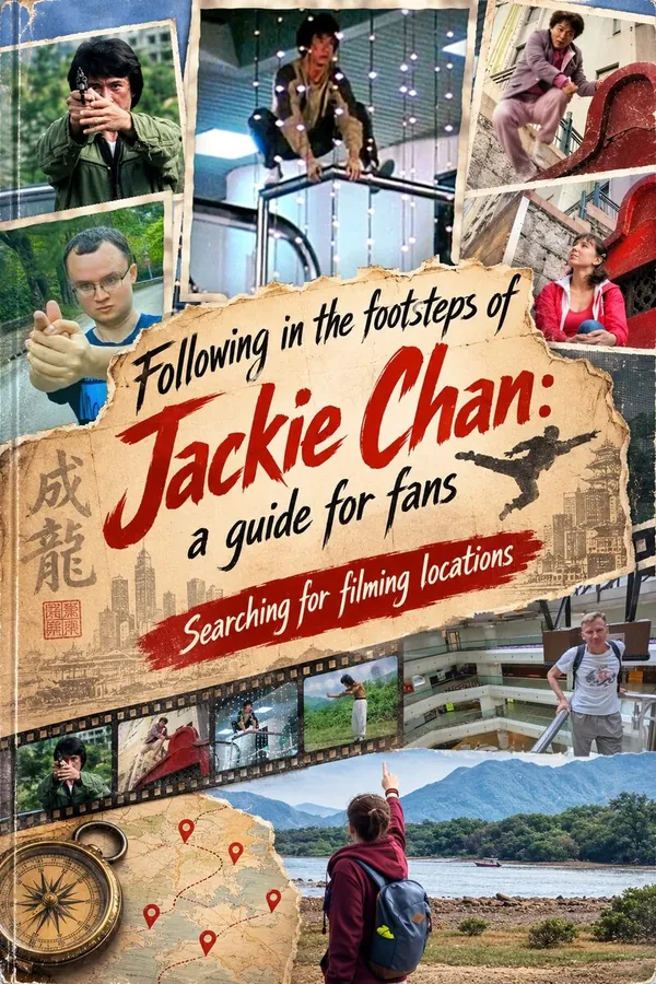 Cover of the guide “Following in the Footsteps of Jackie Chan”