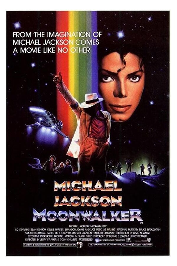 Poster for the film 'Moonwalker' (1988)